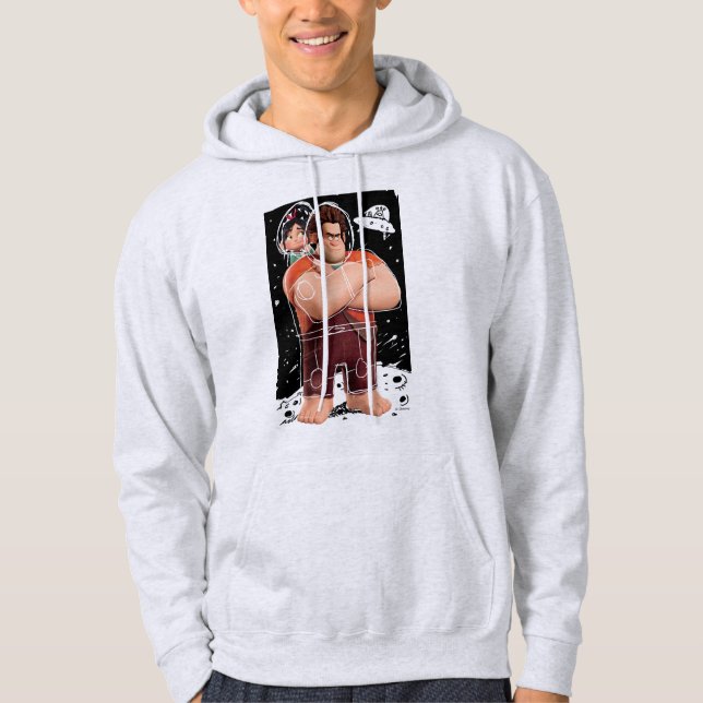 Ralph & Vanellope | Hey Rockets! Cool... Hoodie (Front)