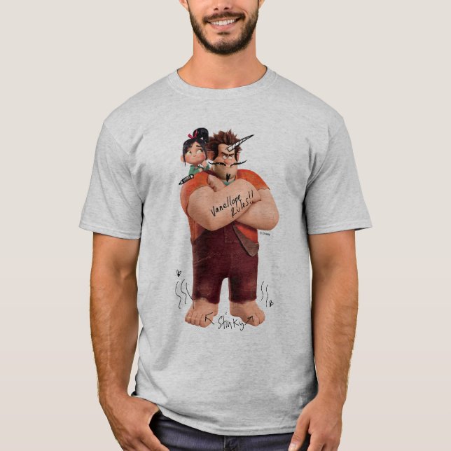 Ralph & Vanellope | Vanellope Rules! T-Shirt (Front)