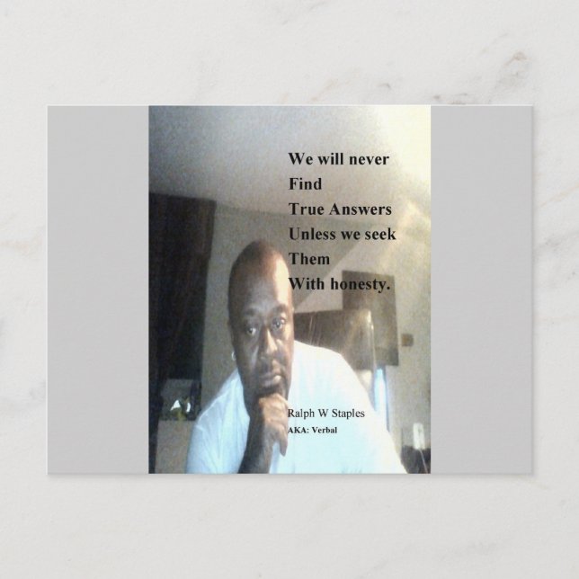 Ralph Wisden Staples Postcard (Front)