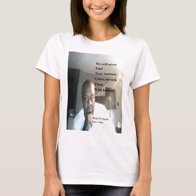 Ralph Wisden Staples T-Shirt (Front)