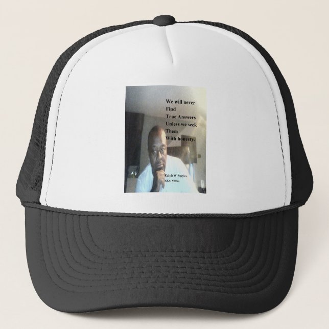 Ralph Wisden Staples Trucker Hat (Front)