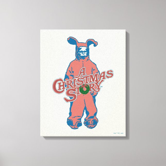 Ralphie | Pink Nightmare Canvas Print (Front)