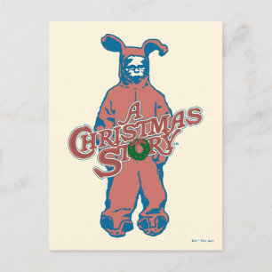 Ralphie Pink Nightmare Holiday Postcard