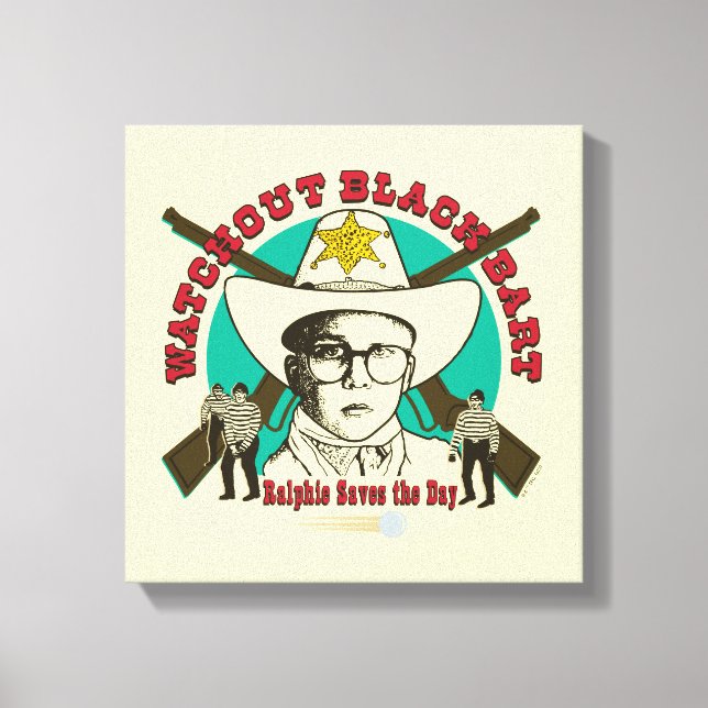 Ralphie Saves the Day Canvas Print (Front)