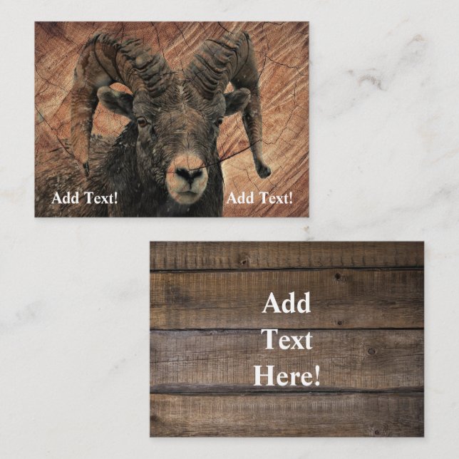 Ram Business Card (Front/Back)