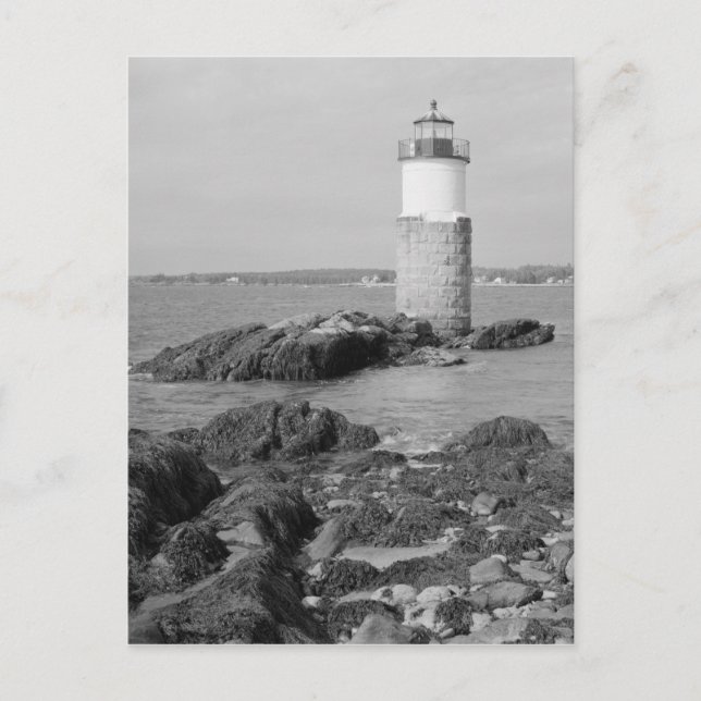 Ram Island Light Station Postcard (Front)