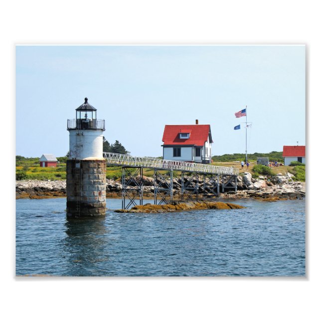 Ram Island Lighthouse, Maine Photo Print (Front)