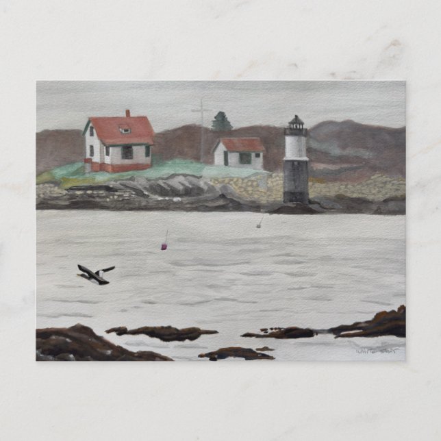 Ram Island Maine Postcard (Front)