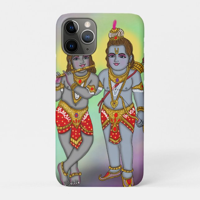 Ram & Krishna Phone Cover (Back)