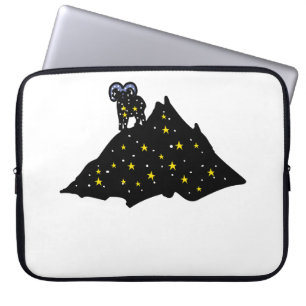 Ram Zodiac Laptop Sleeve – Space Mountain Cosmic
