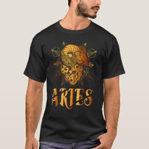 Ram Zodiac Sign Symbol Horoscope Aries T-Shirt