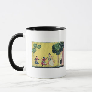 Rama and Lakshmana accompanied by Visvamitra Mug