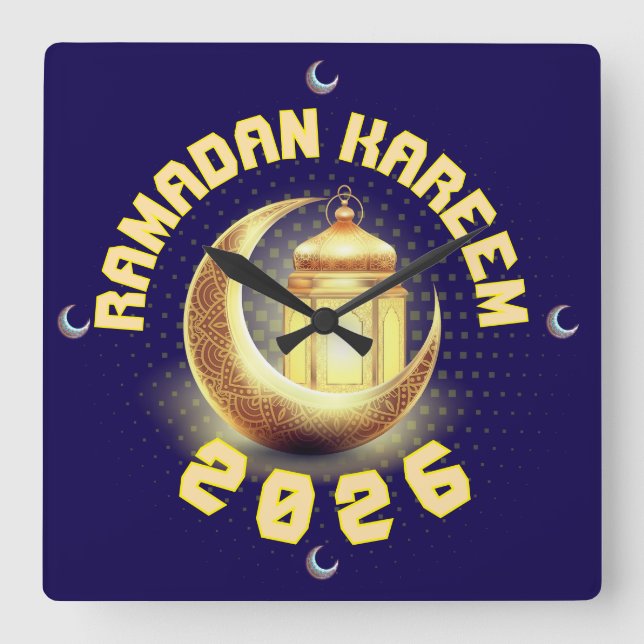 Ramadan 2026 horloge (Recto)