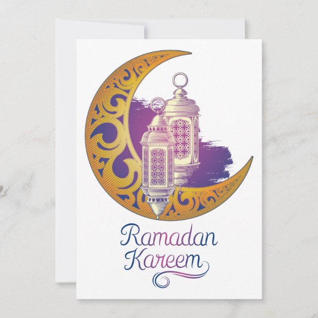 Ramadan accessories-Ramadan Invitation (Front)