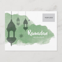 Ramadan Corporate Postcard - Green