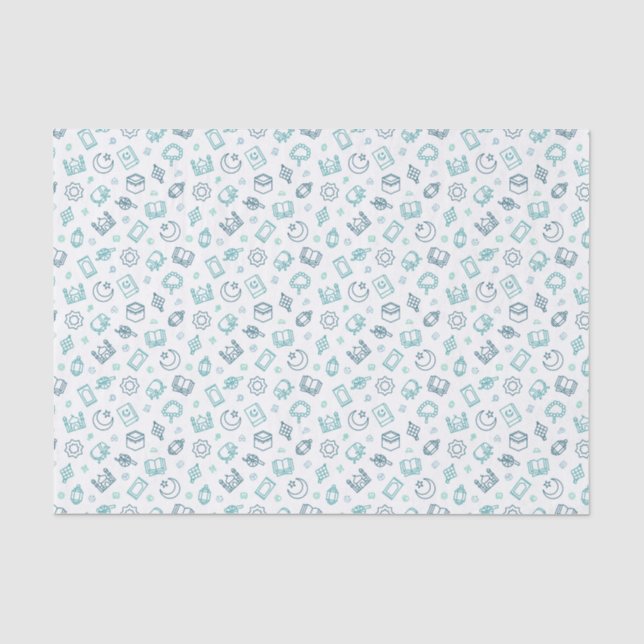 Ramadan Doodles Tissue Paper (Front)