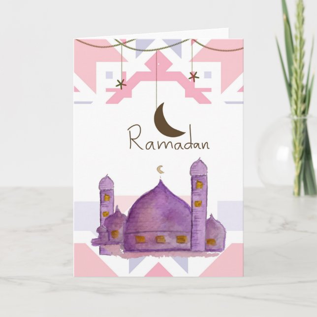 Ramadan  Greeting Card (Front)