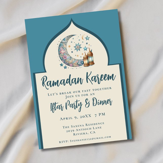 Ramadan Iftar Dinner Party Invitation (Creator Uploaded)
