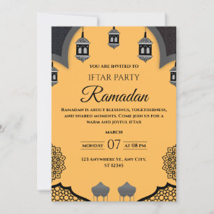 Ramadan Iftar Party Invitation