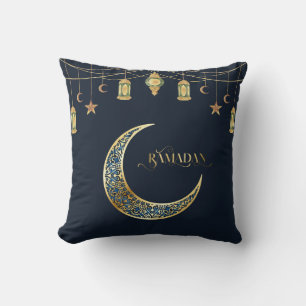 Ramadan Kareem 2026 Cushion with Islamic Design 