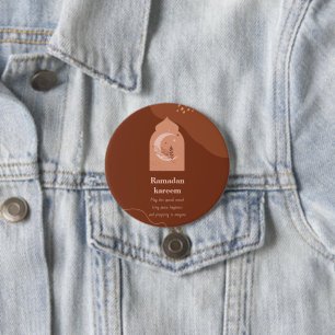 Ramadan Kareem 3 Inch Round Button