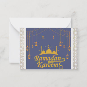 Ramadan Kareem Card