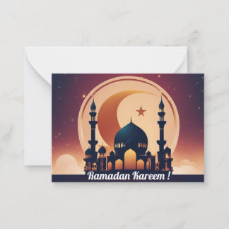 Ramadan Kareem ! Card