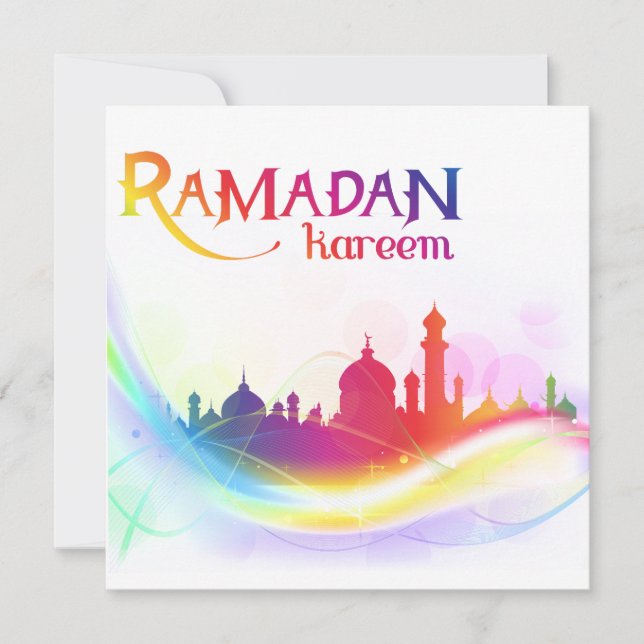 Ramadan Kareem Card (Front)