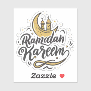 Ramadan Kareem Crescent Moon sighted Fasting