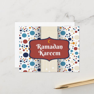 Ramadan Kareem Crescent   Postcard