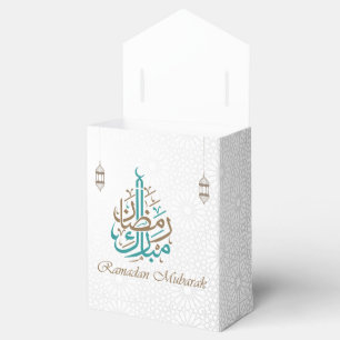Ramadan Kareem /  Eid Mubarak Customize Favor Box