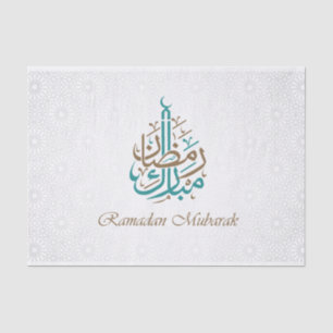 Ramadan Kareem /  Eid Mubarak Customize Tissue Paper