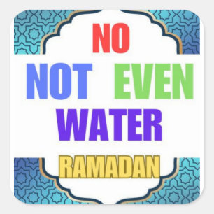 Ramadan Kareem -Eid Mubarak - Happy Eid Square Sticker