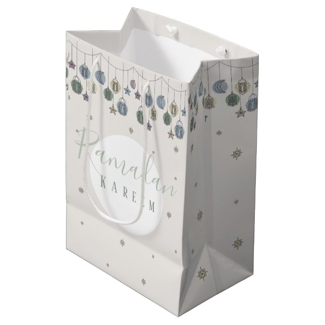 Ramadan Kareem gift bag for holy month (Front Angled)