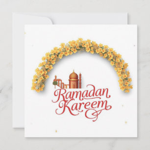 Ramadan Kareem holiday Card