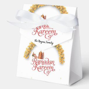 Ramadan Kareem holiday personalized Favor Box