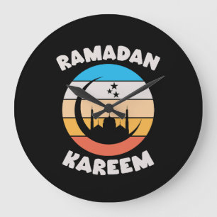 ramadan kareem large clock