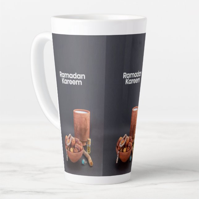 Ramadan Kareem Latte Mug (Left Angle)
