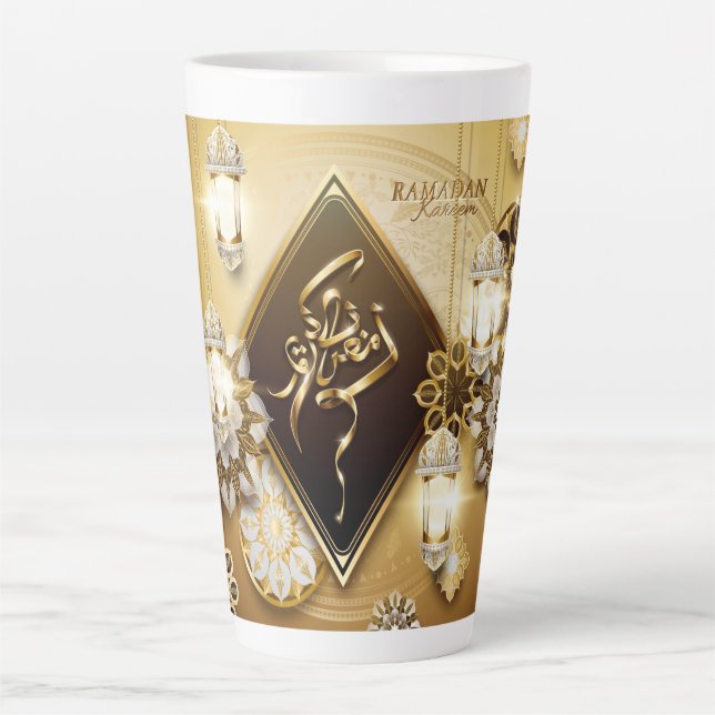 Ramadan Kareem Latte Mug (Devant)