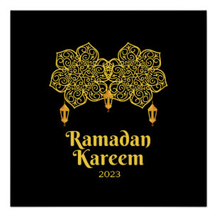 Ramadan Kareem Meaning - Eid Mubarak 2023      Poster