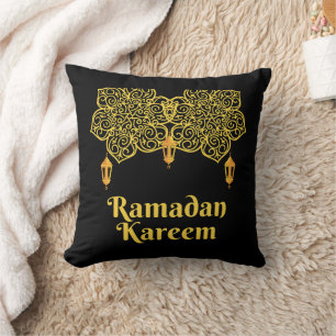 Ramadan Kareem Meaning - Eid Mubarak 2026 Throw Pillow