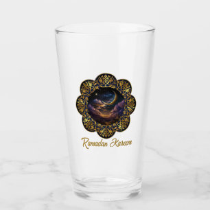 RAMADAN KAREEM MUBARAK 2025 EID MUBARAK  GLASS