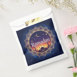 Ramadan Kareem Mubarak Crescent Islam Iftar Suhoor Favour Bag