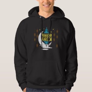 Ramadan Kareem Muslims Eid Ramadan Lantern Lights Hoodie