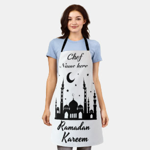 Ramadan Kareem - Personalized Chef Name Apron