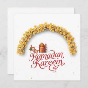 Ramadan Kareem Personliazed holiday Card