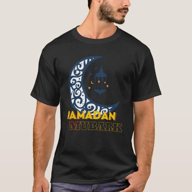 Ramadan Kareem-Ramadan Mubark | T-shirt islamique (Devant)