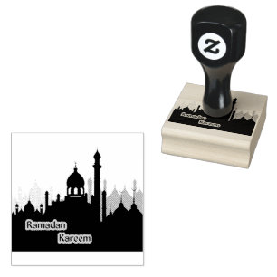 Ramadan kareem rubber stamp