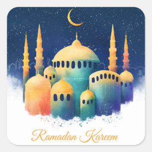 Ramadan Kareem Square Sticker
