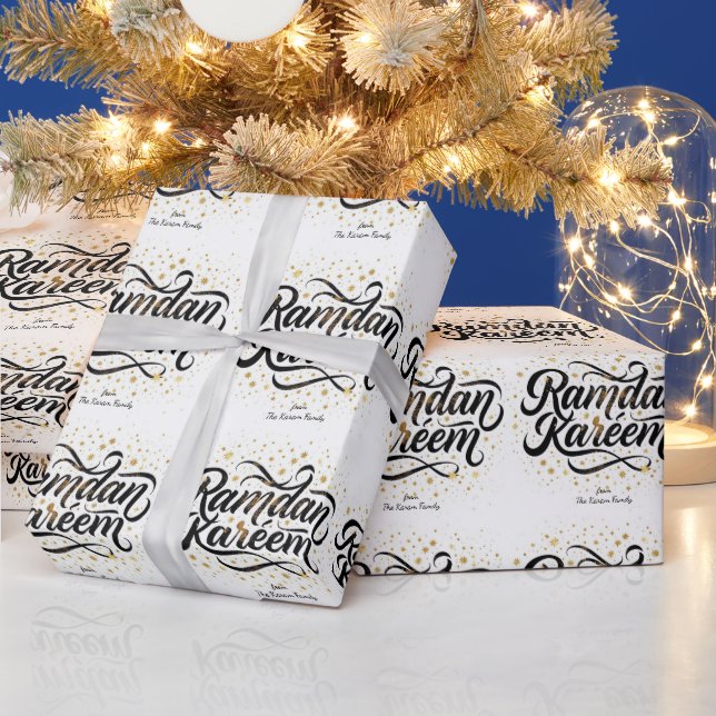 Ramadan Kareem theme gift paper for celebration (Holidays)